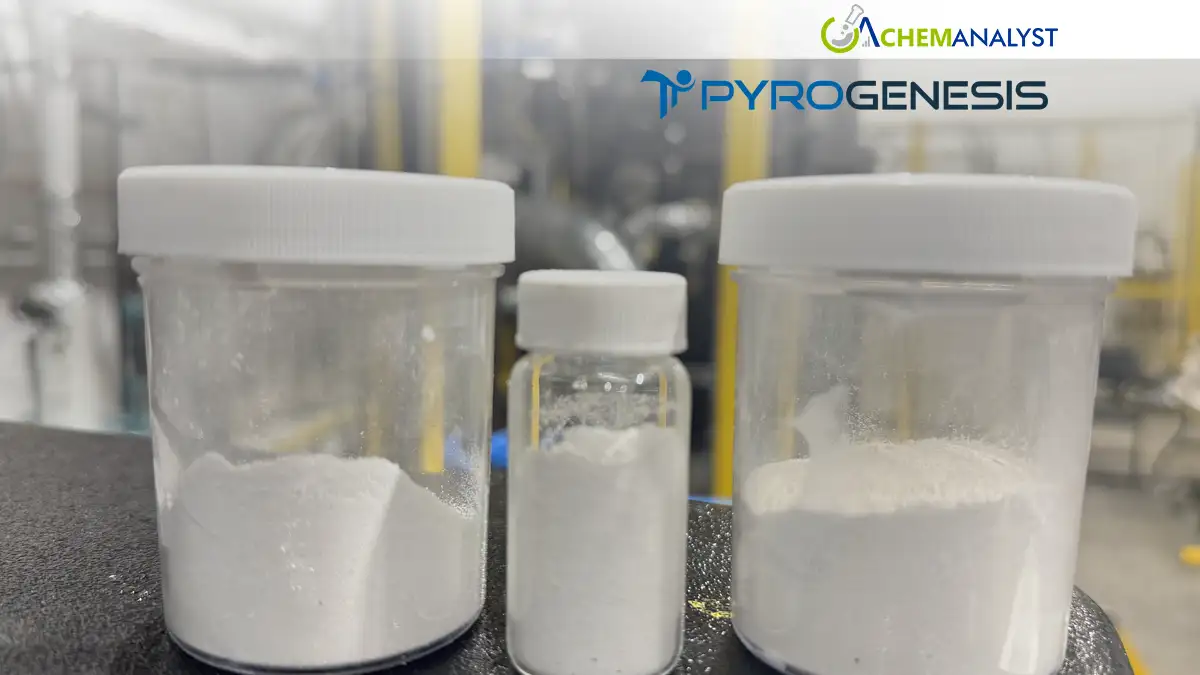 PyroGenesis Advances Fumed Silica Technology Toward Commercial Scale