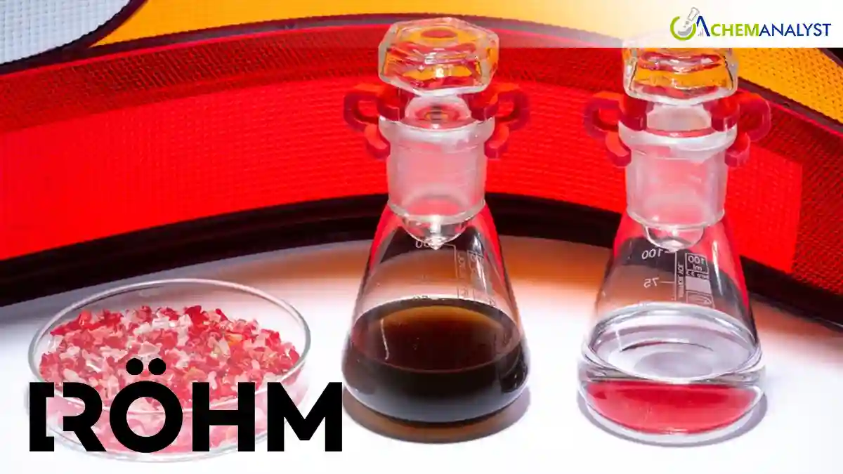 Röhm Launches Advanced Chemical Recycling Process for PMMA