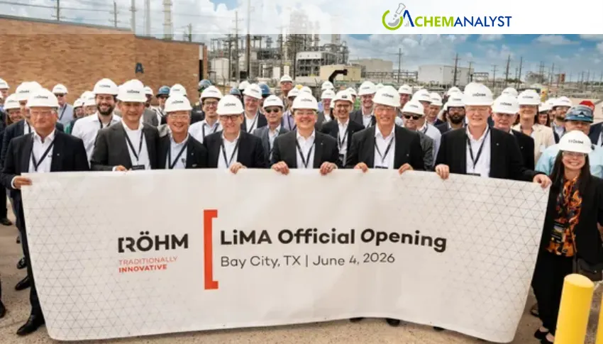 Röhm Marks Full-Scale Launch of LiMA Technology with Opening of Bay City MMA Facility