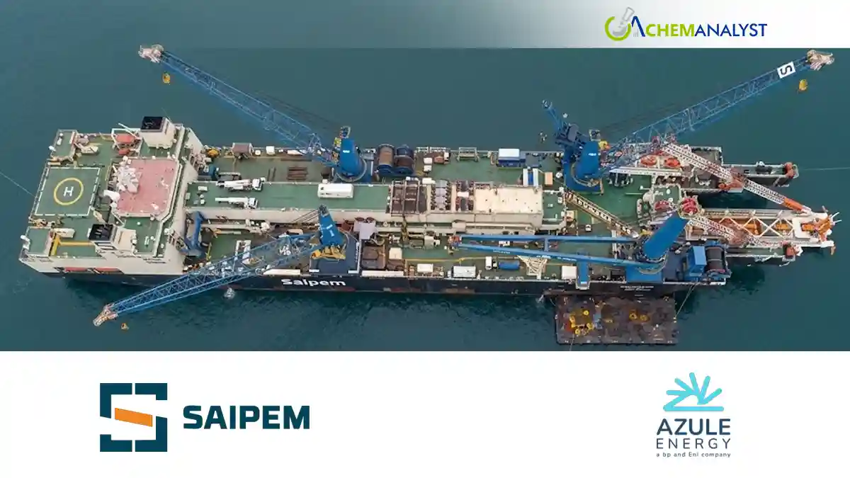 Saipem Secures $1 Billion Offshore Contract from Azule Energy for Angola’s Greater PAJ Development