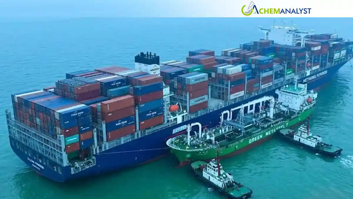 Shanghai Electric Fuels Record 8,000-Ton Biomethanol Bunkering