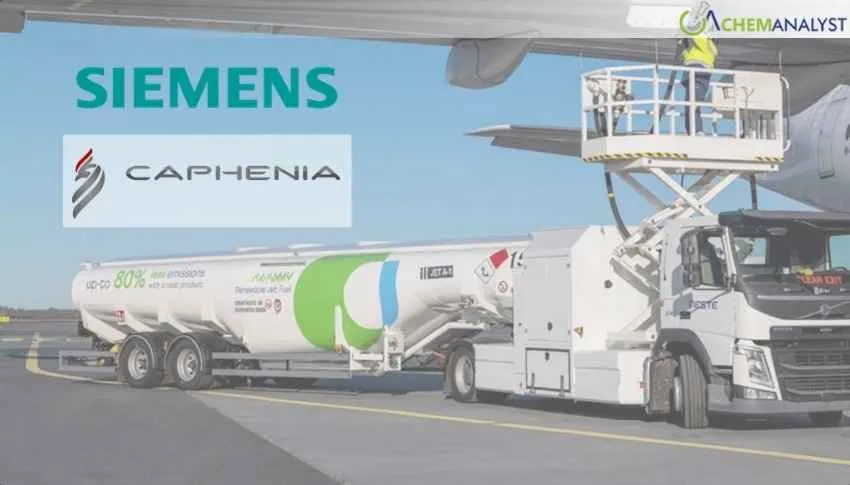 Siemens and CAPHENIA Fast-Track Expansion of Sustainable Aviation Fuel Production