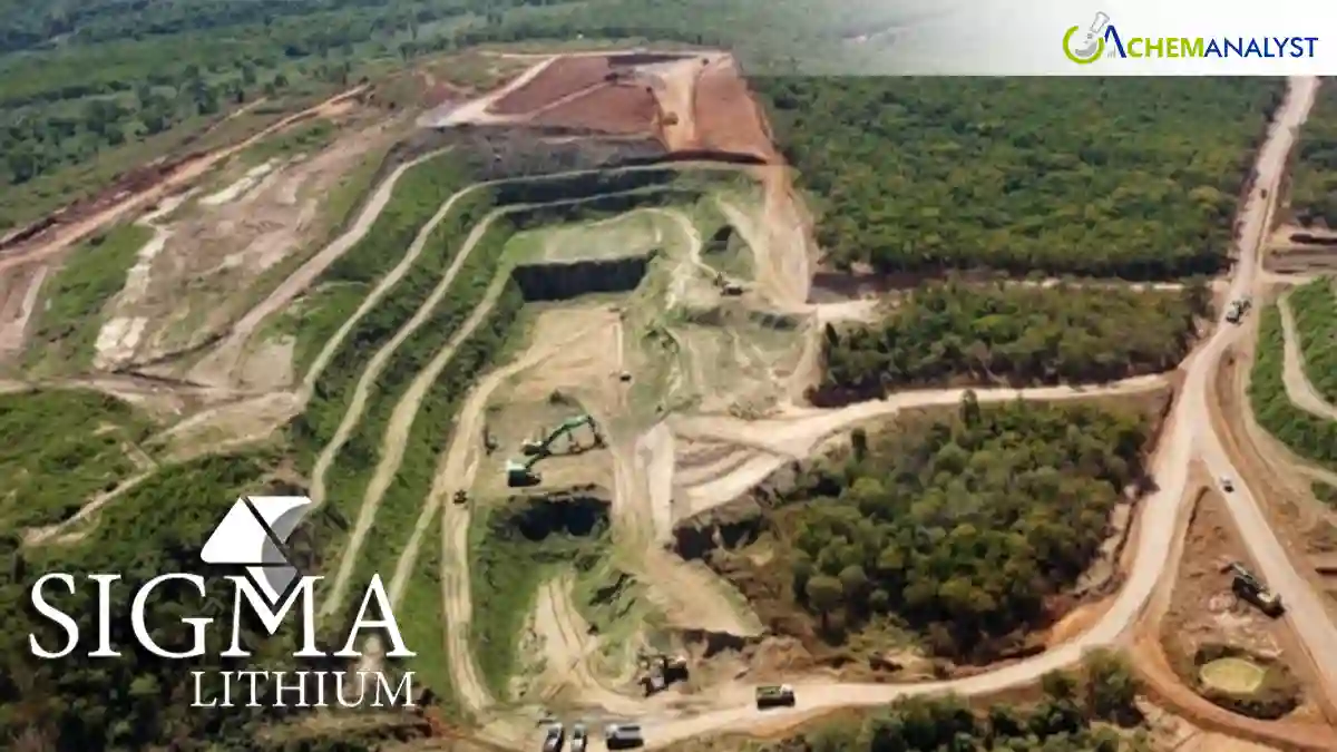 Sigma Lithium Restarts Mining Operations at Mine 1 as Workforce on Site Exceeds 600 Personnel