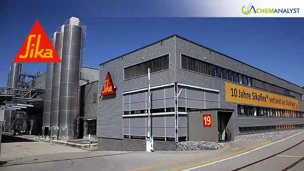 Sika Broadens Its Global Manufacturing Network with Five New Production Facilities in High-Growth Regions