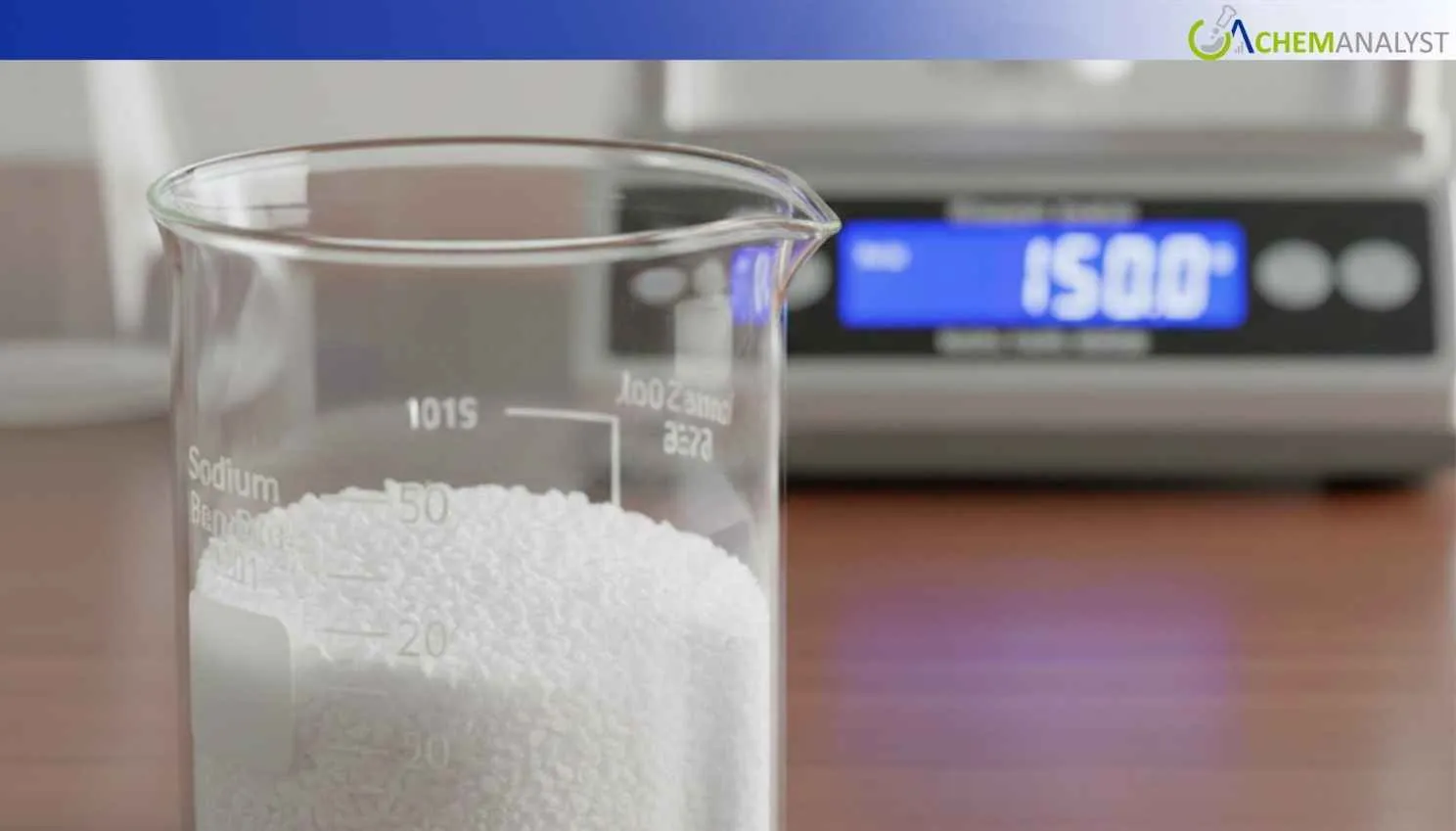 Sodium Benzoate Prices Jump 20.5% MoM in April 2026 on Tight Supply