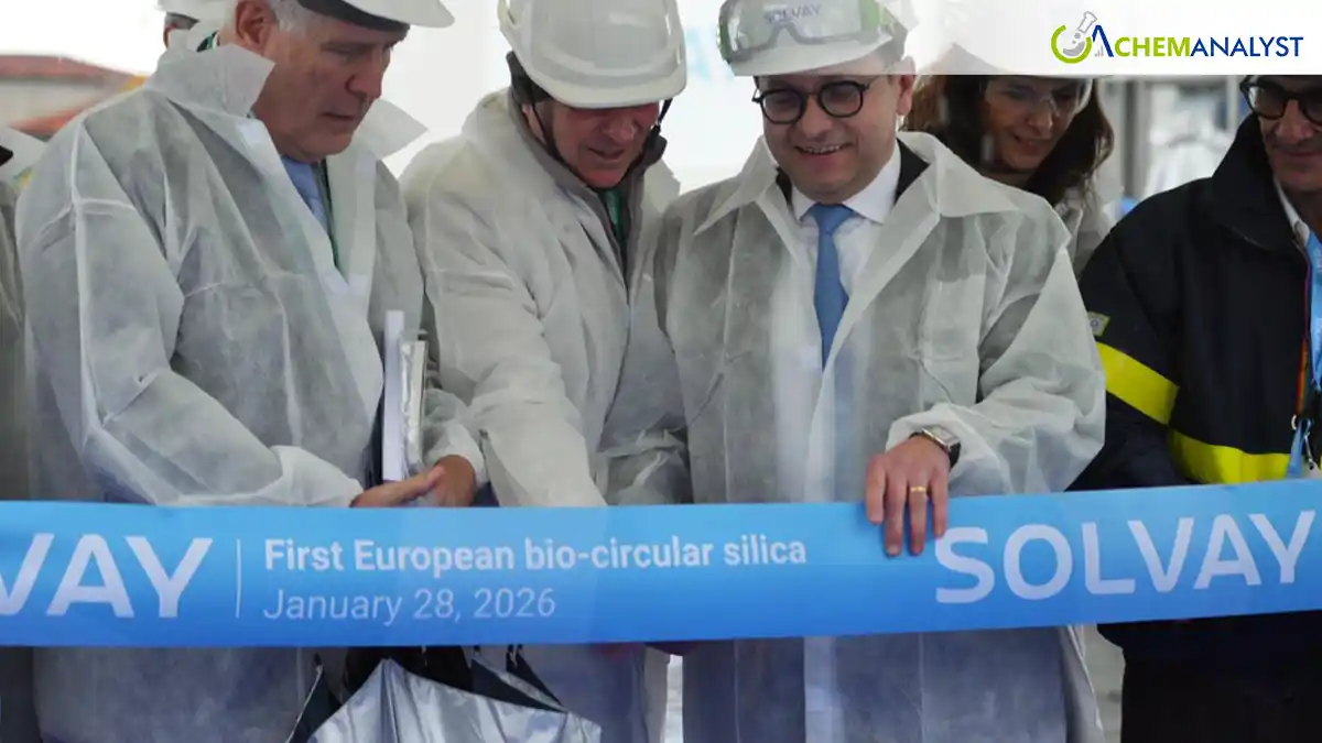 Solvay Opens Europe’s First Bio-Based Circular Silica Production Plant in Italy