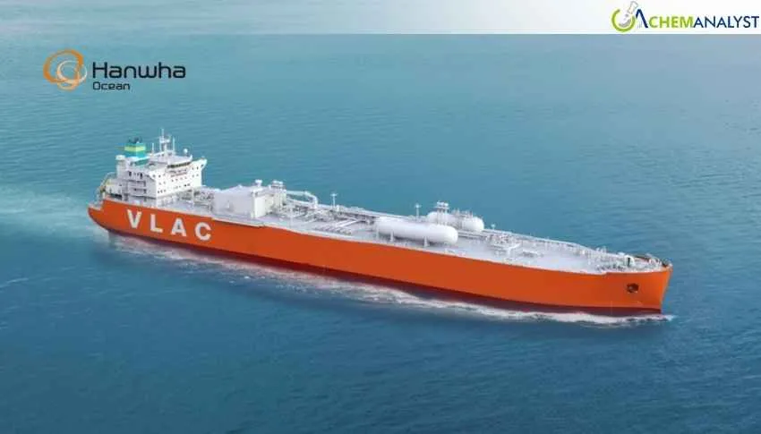 South Korean Shipbuilder Hanwha Ocean Wins Order for Three VLACs