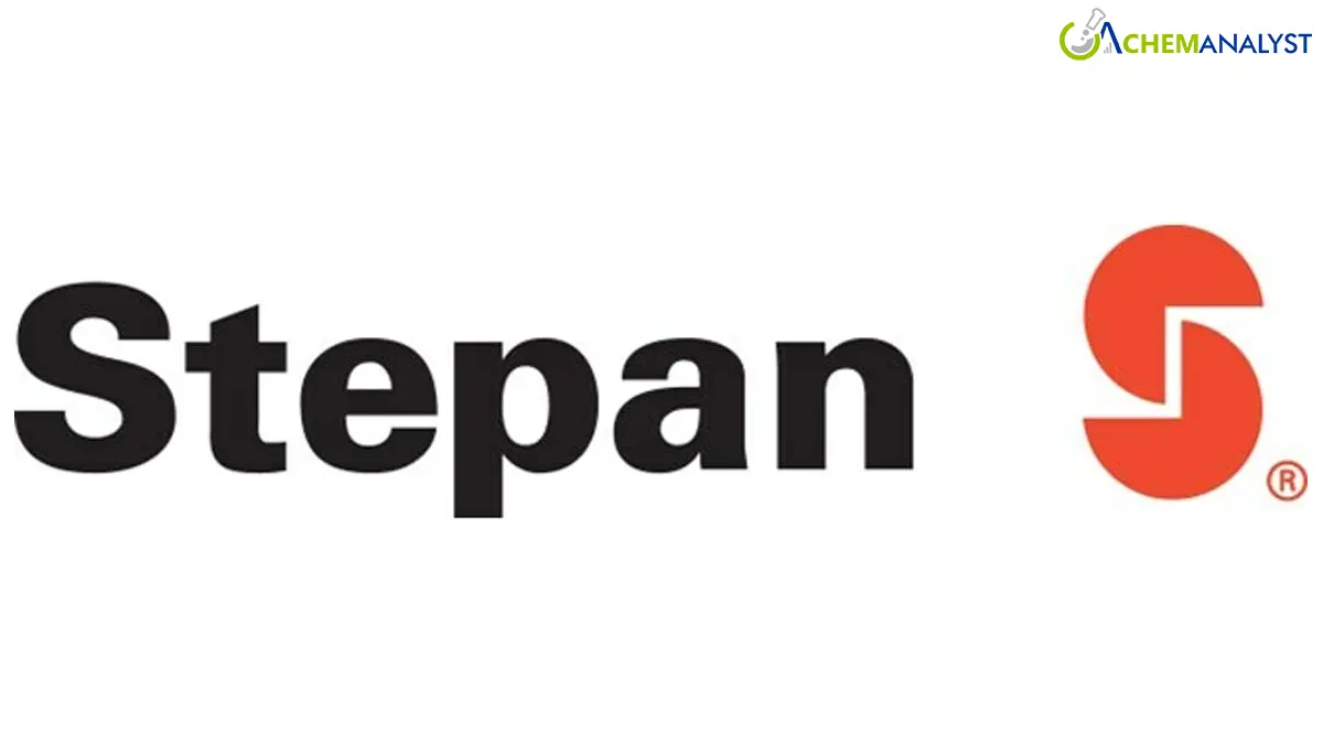 Stepan Company Increases Alpha Olefin Sulfonates Production Capacity by 25 Percent