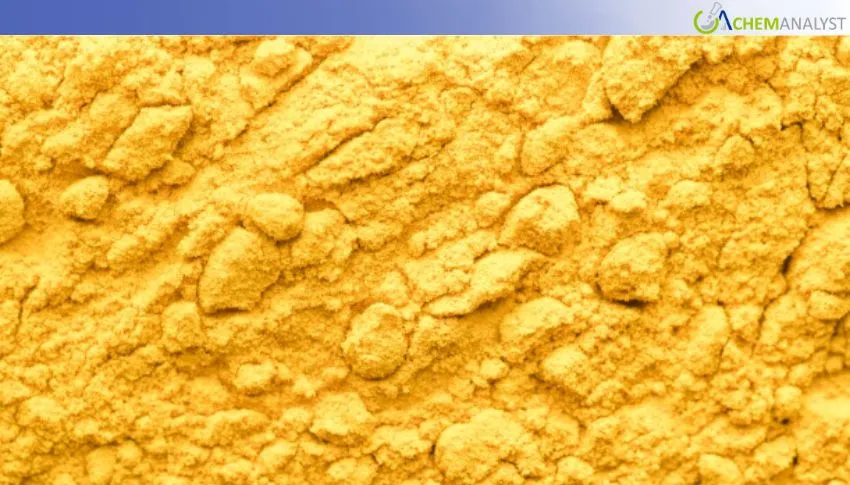 Sulphur Prices Decline 3.2% in the US but Hormuz Risks Cloud Outlook