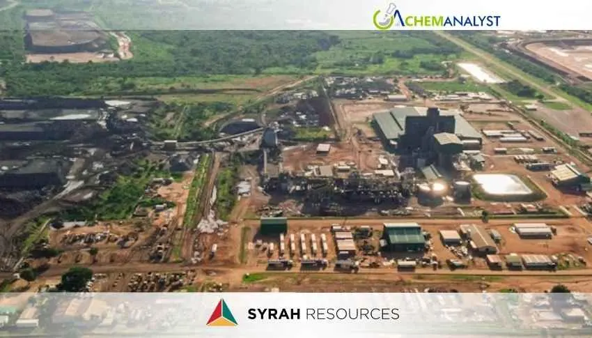 Syrah Resources Reports Positive Progress on Balama Operations Restart