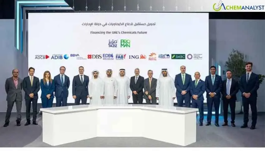 Ta’ziz Secures $2B Funding for UAE Methanol Plant