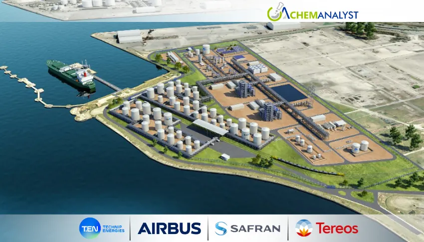 Technip Energies, Airbus, Safran and Tereos Launch Rebound JV to Build Major SAF Production Hub in France