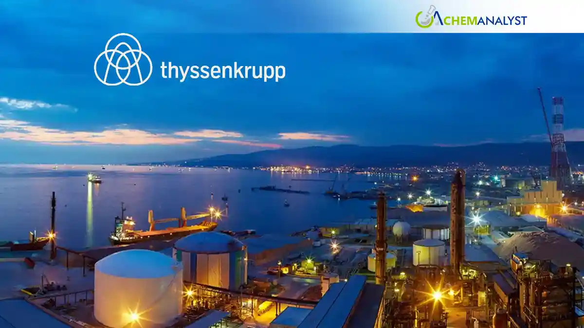 thyssenkrupp Uhde Enhances IGSAS Ammonia Plant Efficiency with Successful Converter Modernization