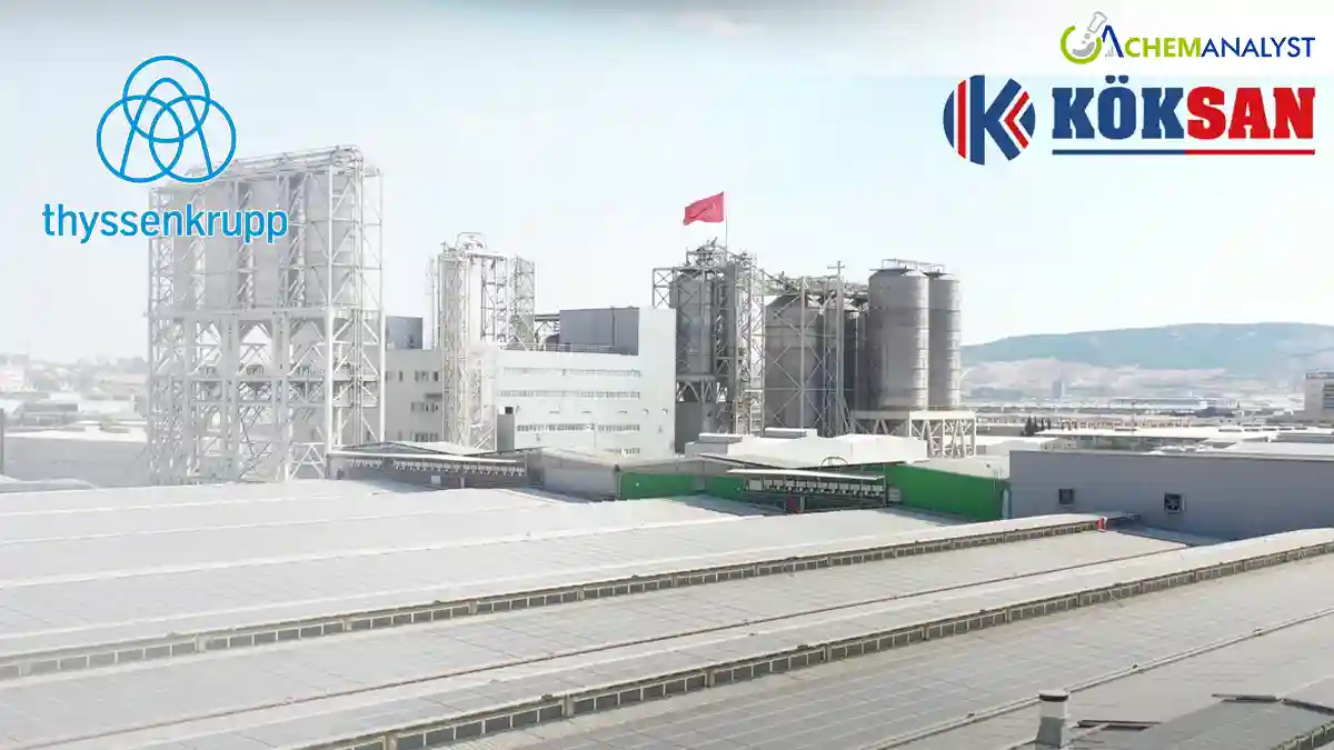 thyssenkrupp Uhde to Develop Low-Emission Polyester Facility in Turkey for KÖKSAN