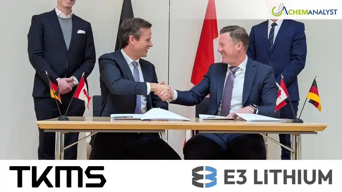 TKMS and E3 Lithium Enter Partnership to Strengthen Canada’s Submarine Program and Critical Minerals Supply Chain