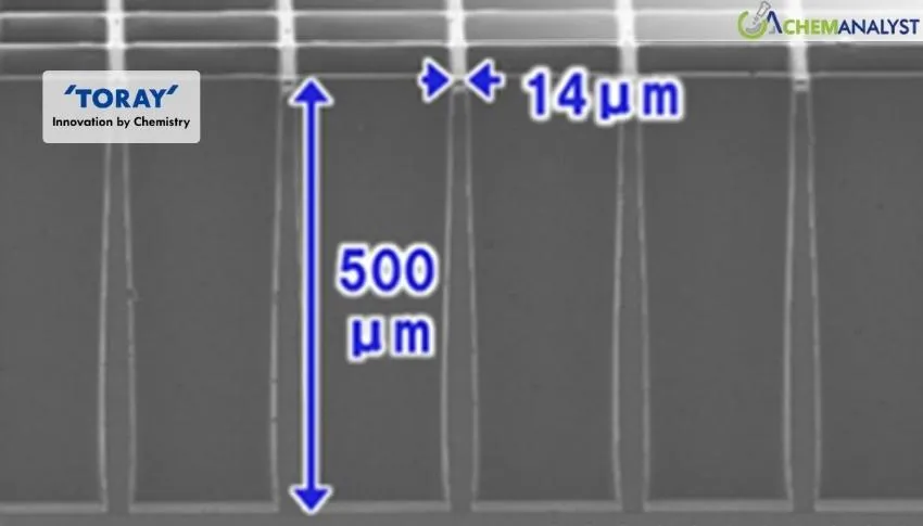 Toray Industries Prepares for Large-Scale Production of Innovative High-Aspect-Ratio Photosensitive Polyimide