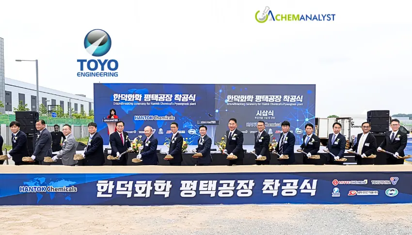Toyo Secures Contract for New TMAH Plant in South Korea
