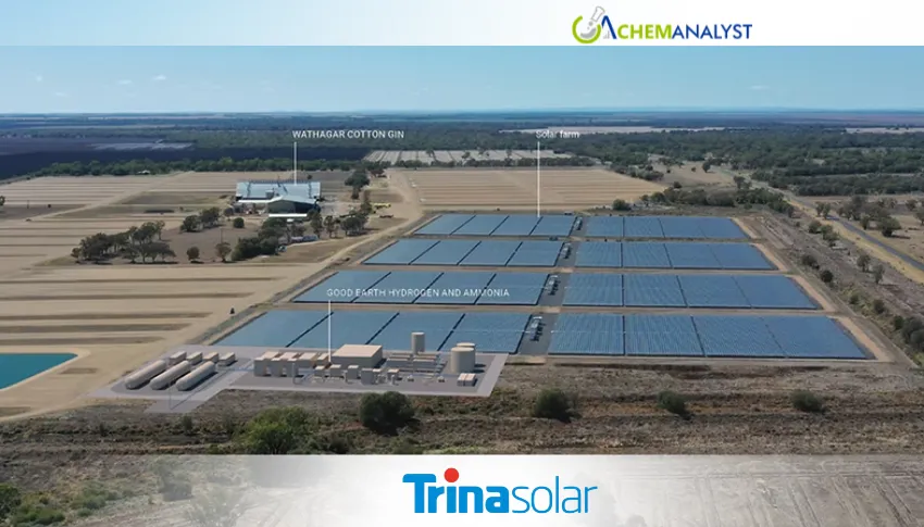 Trinasolar Powers NSW’s First Green Hydrogen and Ammonia Plant