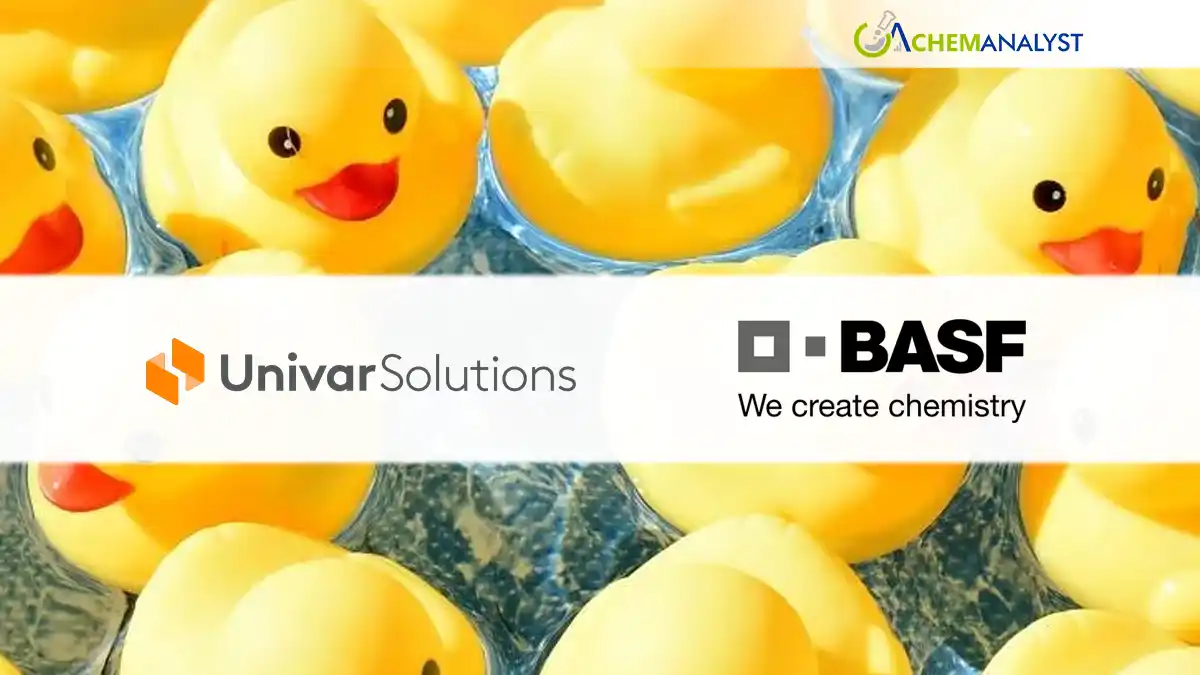 Univar Solutions Strengthens BASF Partnership as Exclusive Hexamoll DINCH Distributor Across North America