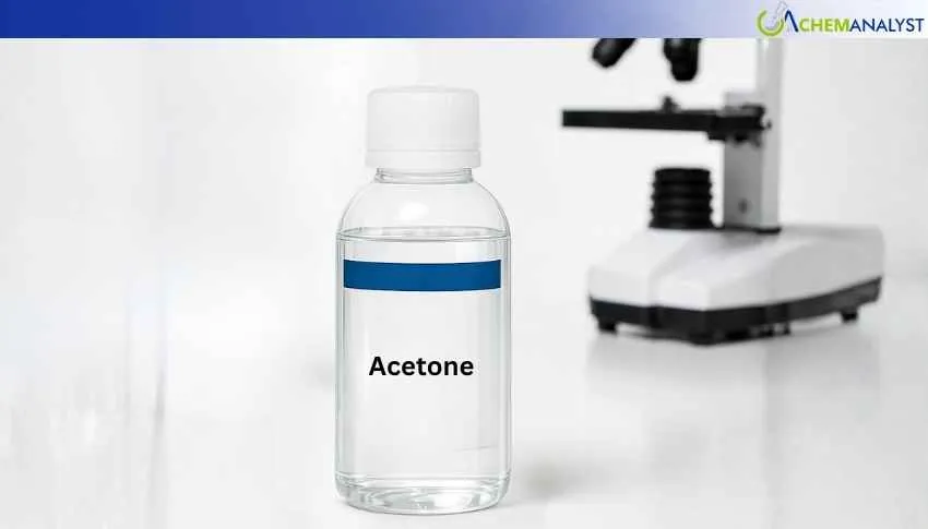 US Acetone Prices Rise 4% in early May 2026 Amid Supply Disruption