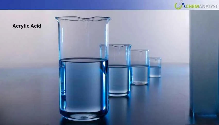 US Acrylic Acid Prices Climb on Tight Supply and Strong Export Buying