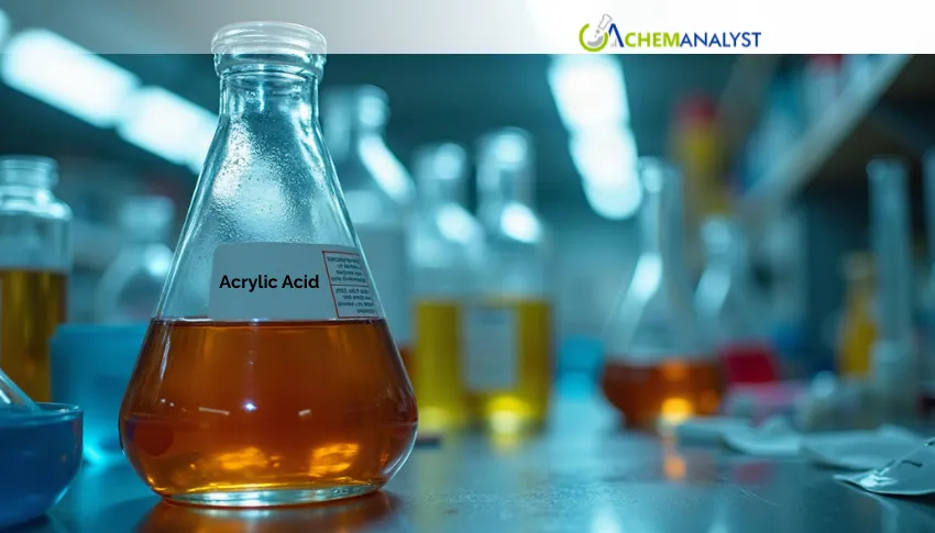 US Acrylic Acid Prices Poised to Rise on Post-Summer Restocking and Hurricane Risks