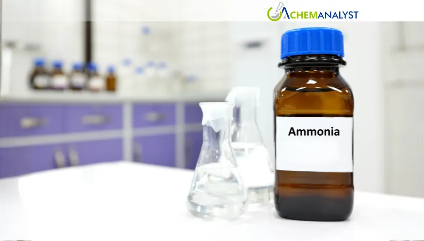 US Ammonia Prices Fall 5.81% in Early June as Buyers Step Back