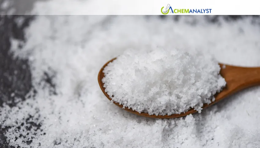 US Calcium Chloride Prices Fall as Comfortable Supply Pressures Market