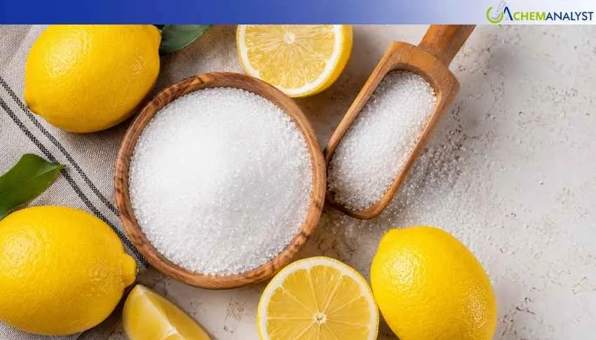 US Citric Acid Prices Remain Unchanged in late April 2026