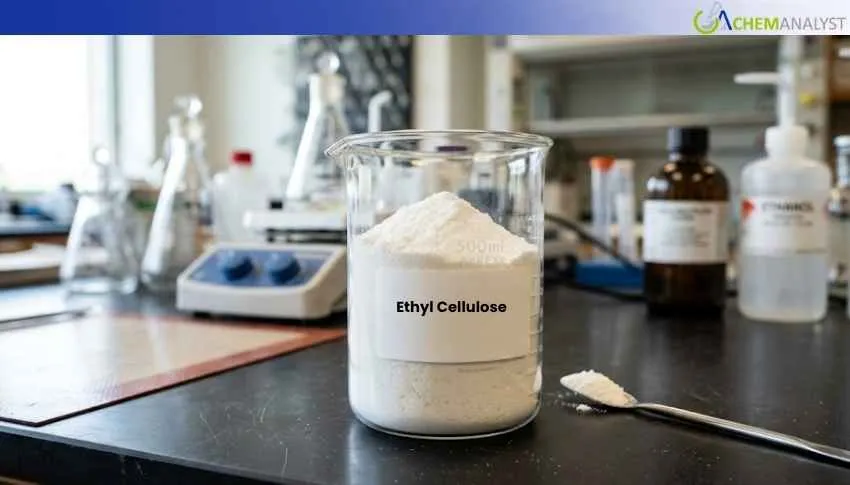 US Ethyl Cellulose Prices Rise 19.2% in March 2026 as Availability Tightens