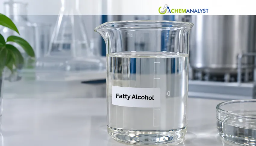 US Fatty Alcohol Prices Remain Steady as FMCG Demand Supports Consumption