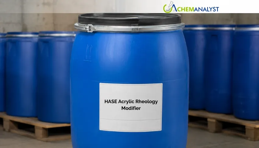 US HASE Acrylic Rheology Modifier Prices Expected to Extend Gains into June