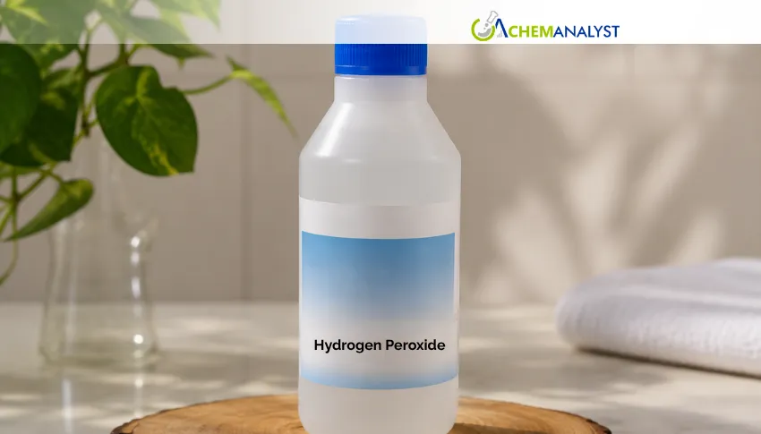 US Hydrogen Peroxide Prices Rise 1.90% in Late August as Market Turns Firmer