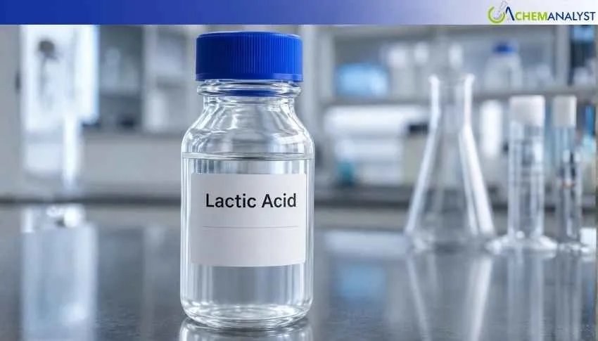US Lactic Acid Prices Rise 4.5% in April 2026 as Supply Tightens