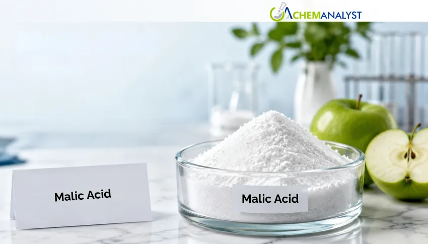 US Malic Acid Prices Face Pressure from Softer Demand and Lower Feedstock Costs