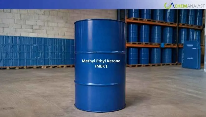 US MEK Prices Fall 8.00% in Early May 2026 Following Sharp April Surge