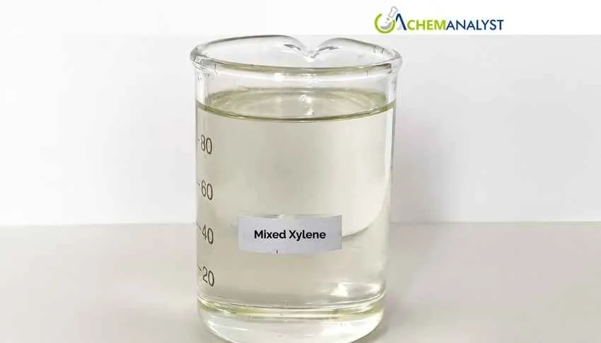 US Mixed Xylene Prices Fall 6.45% in late May 2026, as supply improves
