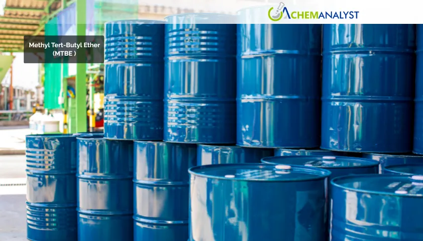 US MTBE Prices Jumps 6.39% on Hormuz Supply Crisis and Fuel Demand