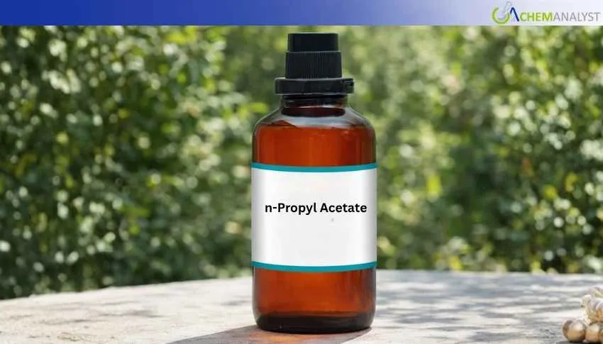 US n-Propyl Acetate Prices Rise 6.9% in early April 2026 Amid Rise in Feedstock costs