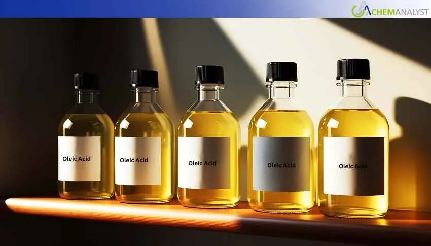 US Oleic Acid Market climb 5% Amid Middle East Conflict & Logistics Rerouting