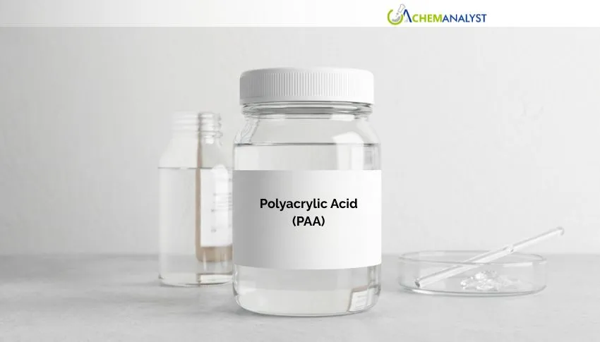 US Polyacrylic Acid Prices Fall 6.83% as Feedstock Costs Ease and Demand Softens