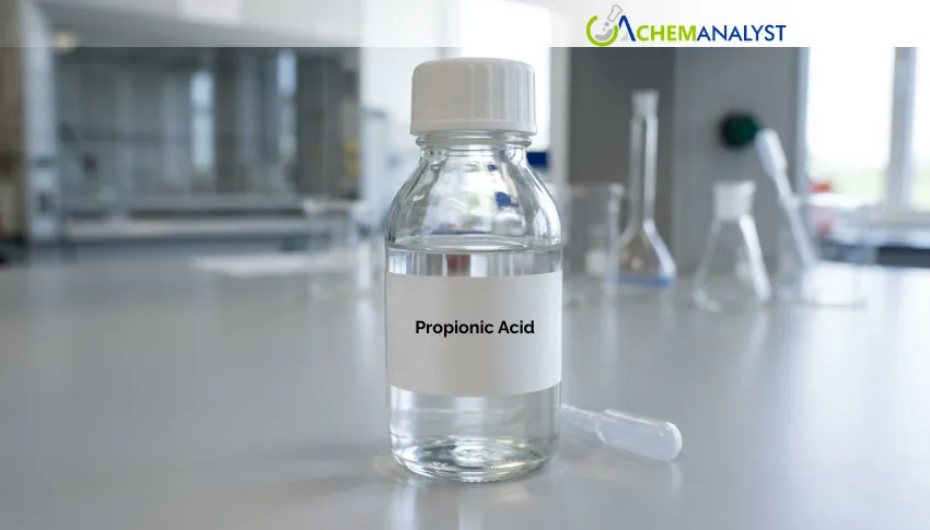 US Propionic Acid Prices Fall 3.70% in Late June amid sufficient inventory and low feedstock cost