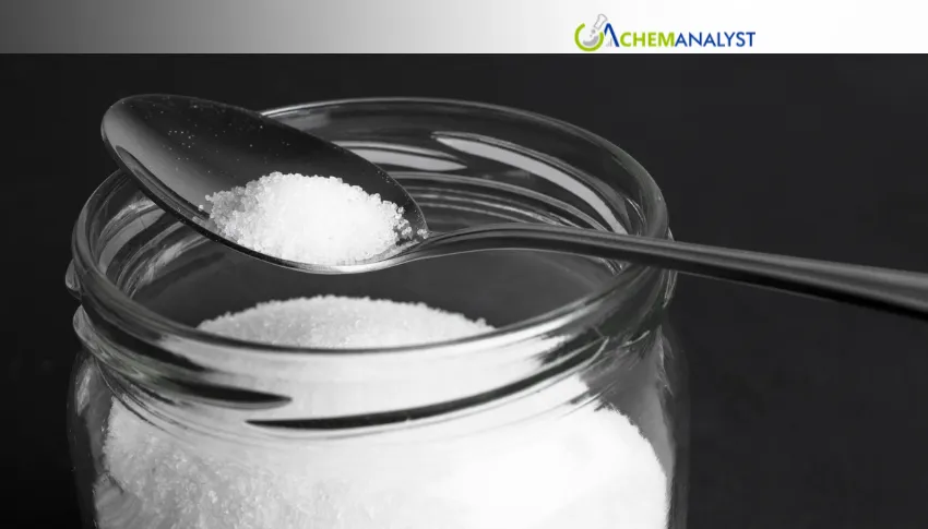 US Sodium Gluconate Prices Rise 5.91% in August on Higher Import and Logistics Costs