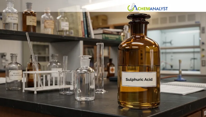US Sulphuric Acid Market Retreats 1.43% After Strong June Rally