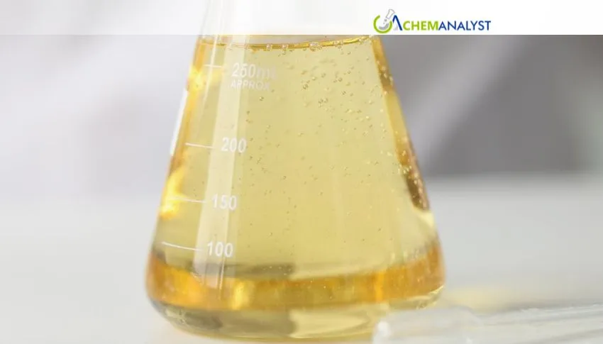 US Sulphuric Acid Prices Fall 5.88% in Late August on Weak Spot Demand