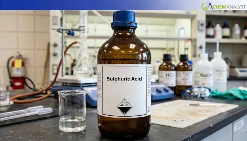 US Sulphuric Acid Records 6.90% Weekly Gain in February 2026, Maintains Bullish Bias