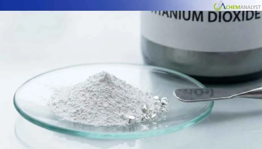 US Titanium Dioxide Rises 0.5% in Mid-January 2026 in Line with Rising Consumption