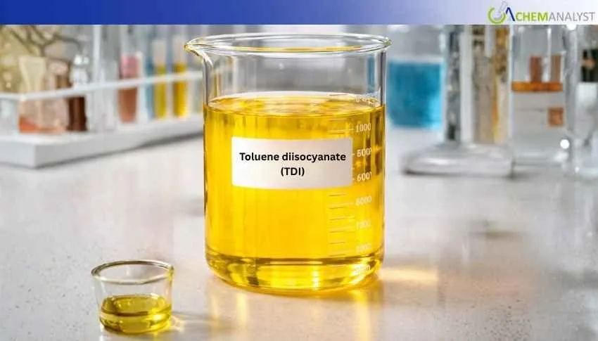 US Toluene Diisocyanate Prices Rise 8.13% in late March 2026, as Geopolitical Risk Puts Pressure