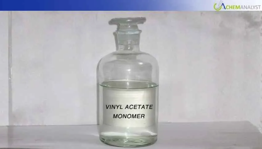 US Vinyl Acetate Monomer Prices Rise 3.8% in late March 2026, as Spot Availability Tightens