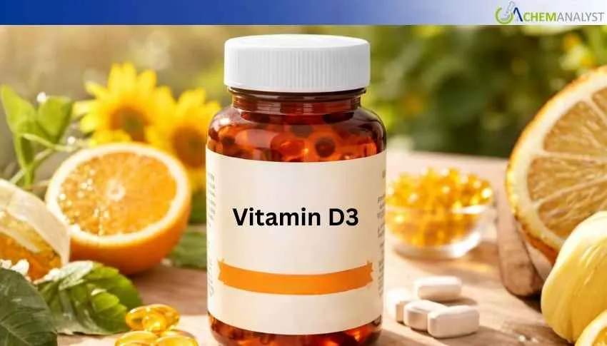 US Vitamin D3 Prices Decline 0.9% in Early February Weekly Trend